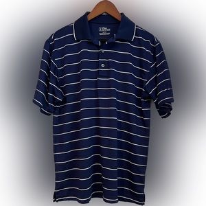 PGA Tour navy and white golf polo  men’s S